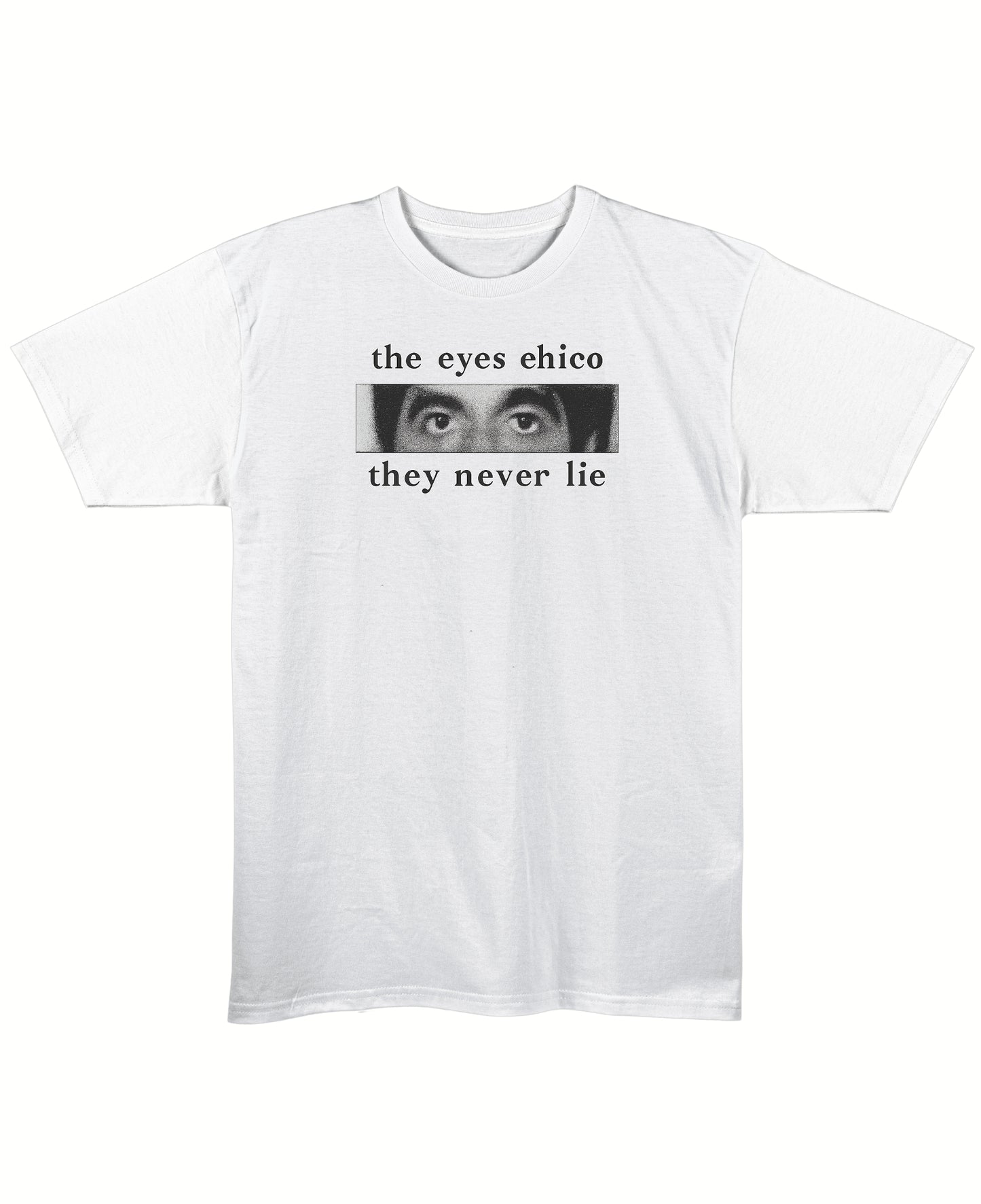 White Regular Fit T-shirt Front Design
