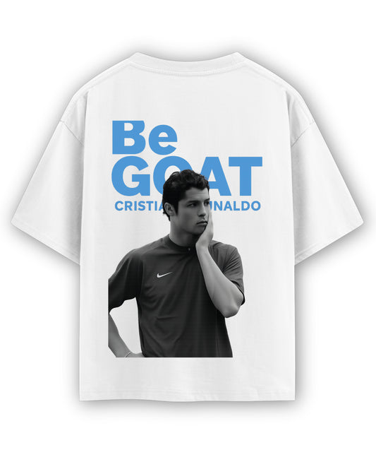 White Oversized T-shirt Back Design