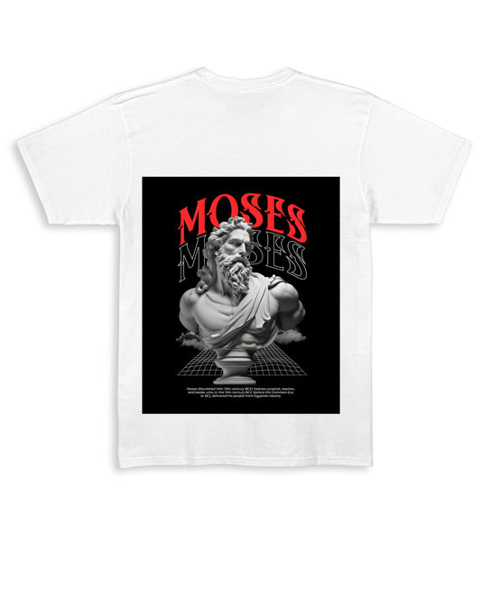 White Regular Fit T-shirt Back Design