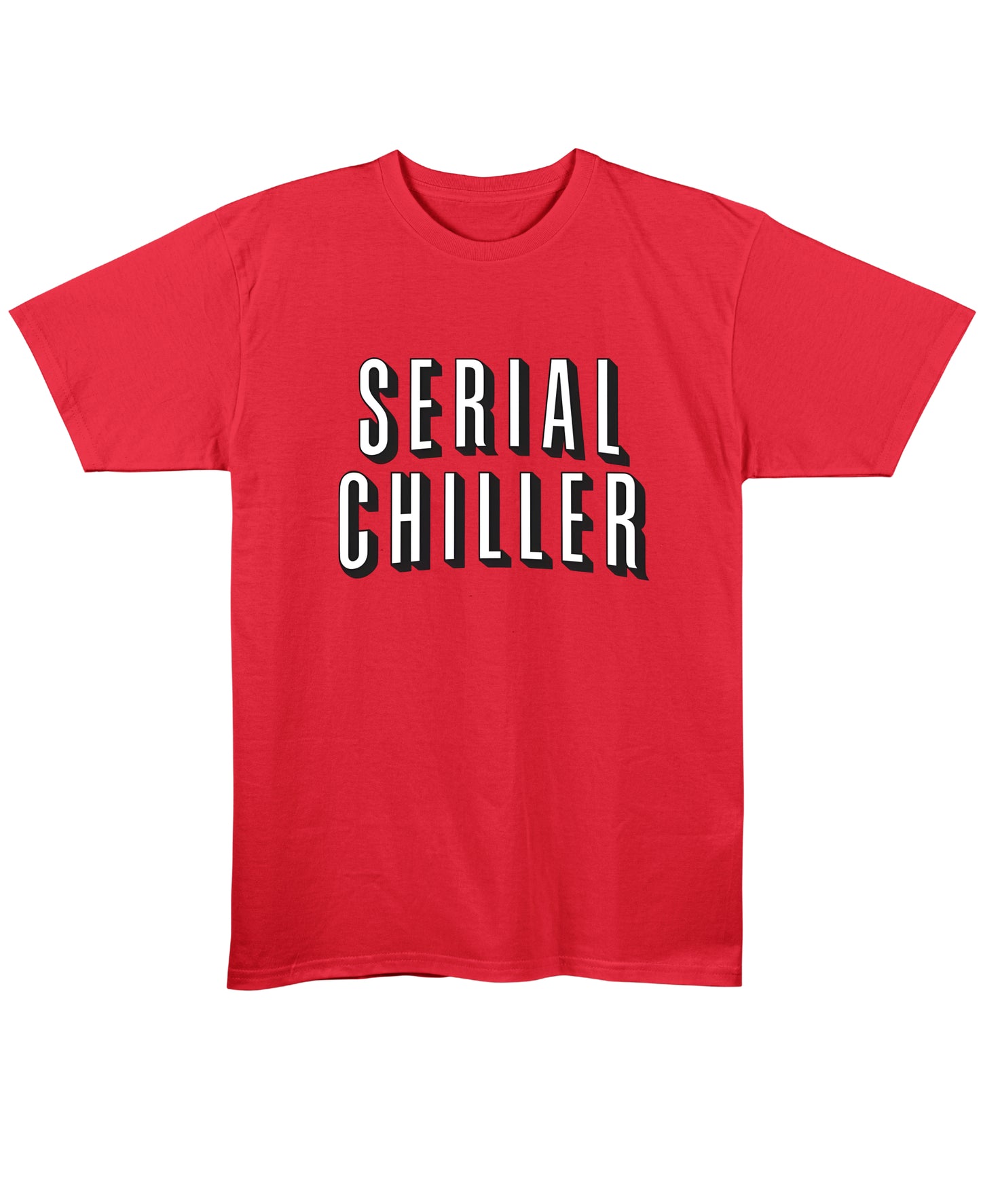 Red Regular Fit T-shirt Front Design