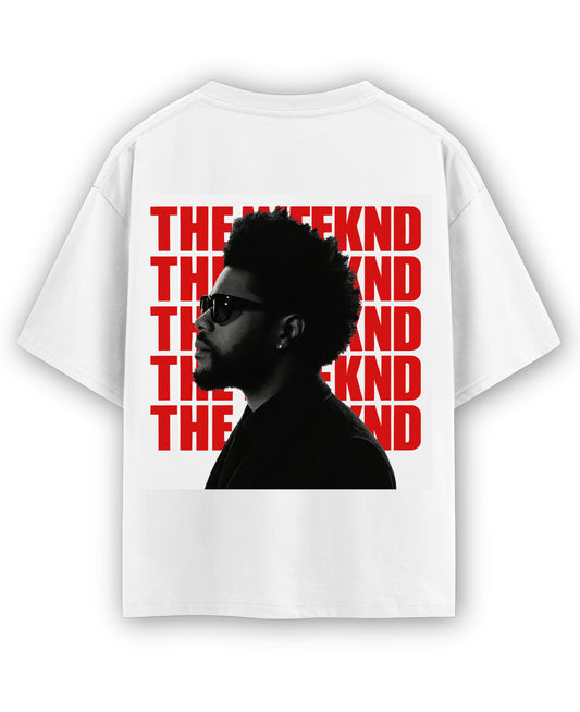 White Oversized T-shirt Back Design