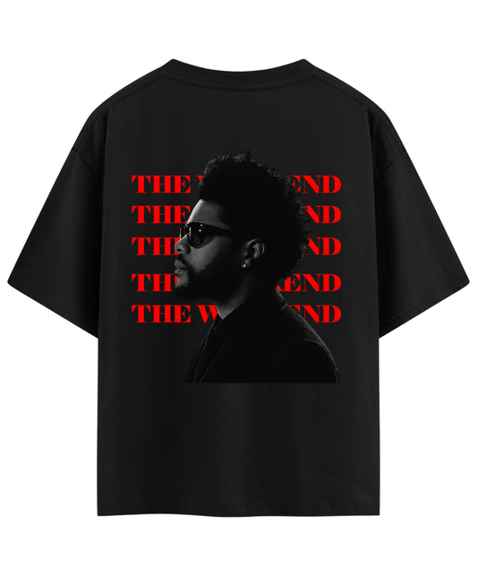 Black Oversized T-shirt Back Design