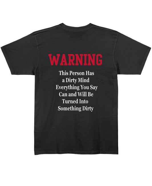 Black Regular Fit T-shirt Back Design