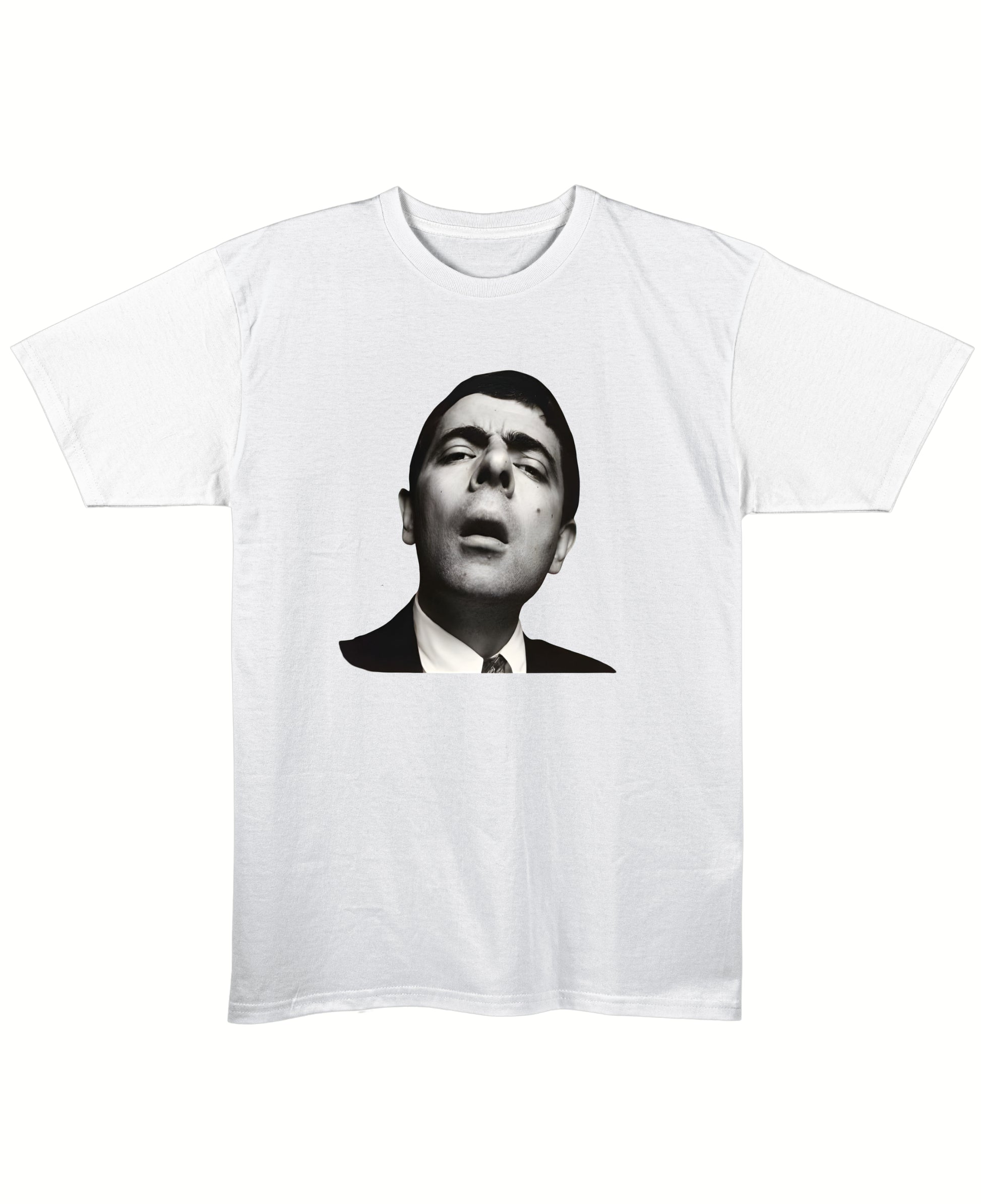 White Regular Fit T-shirt Front Design