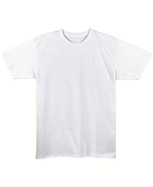 White Regular Fit T-shirt Front Design