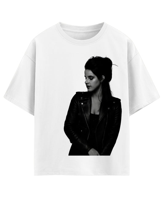 White Oversized T-shirt Front Design
