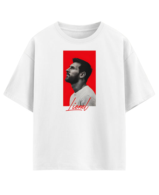 White Oversized T-shirt Front Design