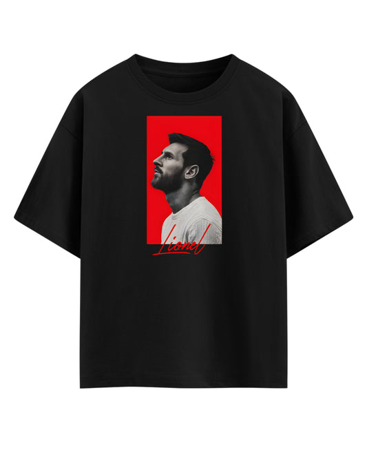 Black Oversized T-shirt Front Design