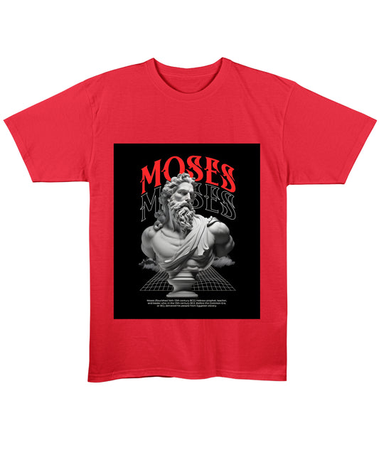 Red Regular Fit T-shirt Front Design