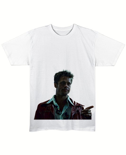 White Regular Fit T-shirt Front Design